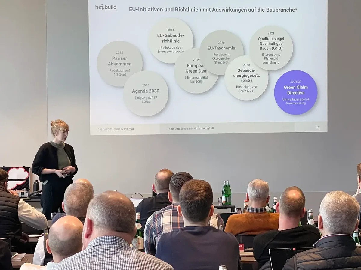 Online-Trainingsreihe »Nachhaltiges Bauen« samt Vertriebsleitfaden - Galerie