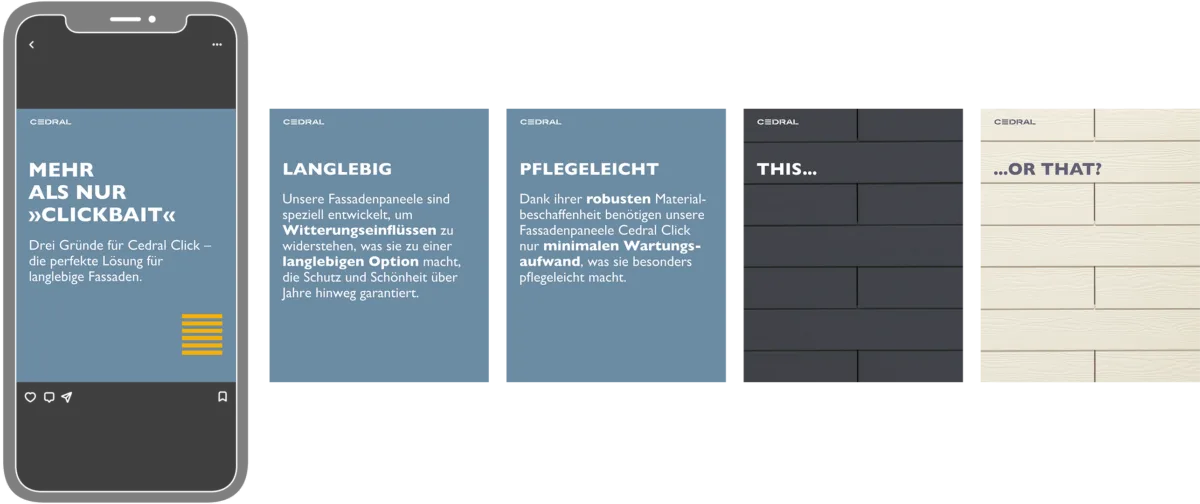 Social-Media-Konzept und Content-Erstellung für Cedral - Galerie 2
