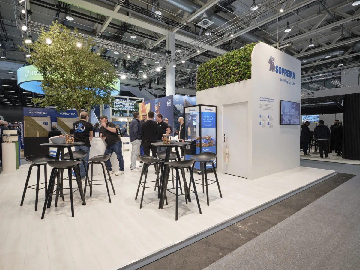 Messestand & Kommunikation für *Soprema* auf der Swissbau 2026 in Basel - Galerie 4