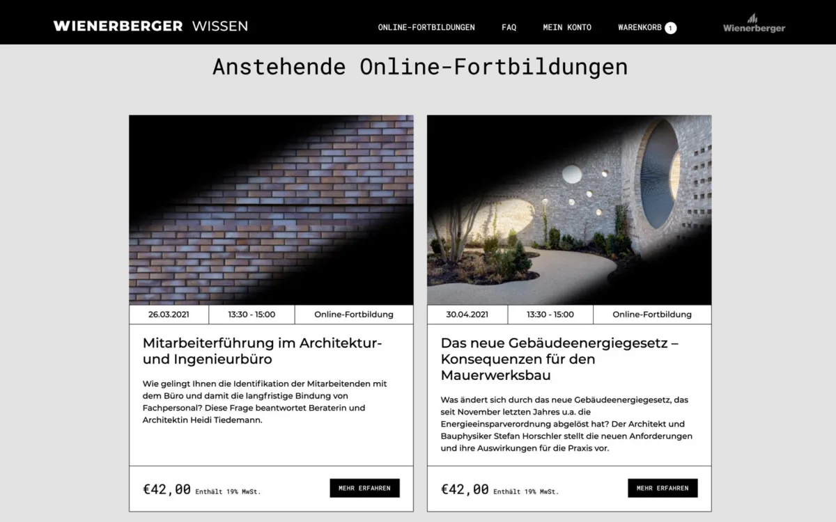 Fortbildungs-Plattform wienerberger Wissen erreicht jährlich über 1.000 Architekt:innen - Galerie 3