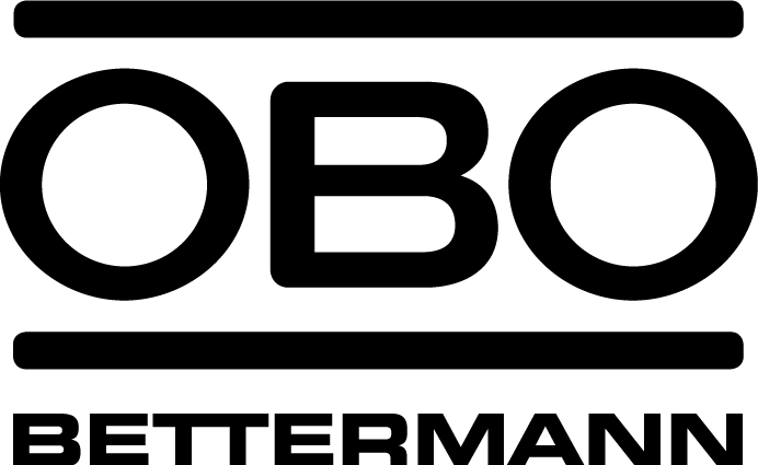 Logo von OBO Bettermann, Hersteller von Elektroinstallationssystemen