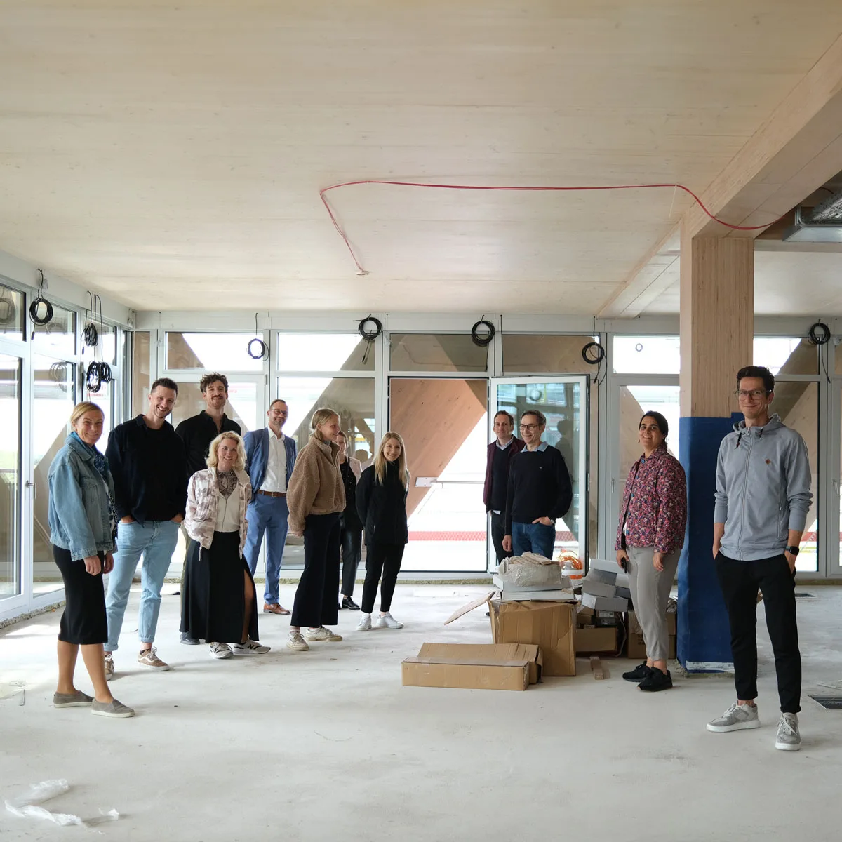 Teilnehmer:innen der Sustainability Masterclass bei HPP Architekten